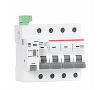 HUUOQIWY Din Rail 4P MCB with Autoreclose Device Automatic Reset Circuit Breaker Smart Home 63A MCB Auto Recloser 1Pcs(4PMCB16A)