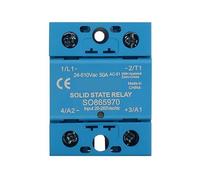 HUUOQIWY Solid State Relay SO862970 Solid State contactor Solid State Relay for AC and DC Current Flow(SO869980:125A)