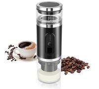 HuuppHip Coffee Machine, 20 Bar Espresso Machine with Self-Heating Portable Coffee Maker with USB-C Rechargeable 3-in-1 Travel Espresso Brewer for Camping Hiking Office Home
