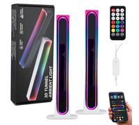 HuuppHip Led Light Bar for Gaming Accessories,RGB Lights for PC Accessories,Gaming Lights with Multiple Lighting Effects and Music Modes,Mood Lighting for PC,TV,Desk,Room,Gaming Stuff