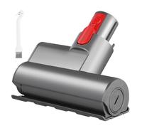 HuuppHip Mini Turbo Brush Head, Cordless Brush Parts, Compatible for Dyson V7 V8 V10 V11 V12 V15 Cordless Vacuum Cleaners, Replacement Head for Cleaner Remove Dust, Hair