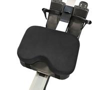 HuuppHip Rowing Machine Seat Pad,Portable Upgrade Non Slip Comfortable Memory Thick Foam Rower Seat Pad with Breathable Mesh Design,Concept 2 Rower Seat Cushion for Enhanced Support