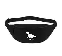 Huuraa Bum Bag Allosaurus Gift Crossbody Bag Black 2.5 liters Allosaurus Gift idea