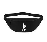 Huuraa Bum Bag American Football Gift Crossbody Bag Black 2.5 liters American Football Gift idea