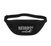 Huuraa Bum Bag Buxtehude verliebt Gift Crossbody Bag Black 2.5 liters Buxtehude verliebt Gift idea
