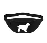 Huuraa Bum Bag English Cocker Spaniel Gift Crossbody Bag Black 2.5 liters English Cocker Spaniel Gift idea