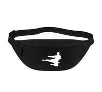 Huuraa Bum Bag Karate Gift Crossbody Bag Black 2.5 liters Karate Gift idea
