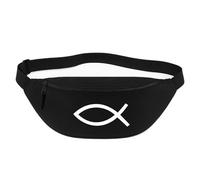 Huuraa Bum Bag Pisces Gift Crossbody Bag Black 2.5 liters Pisces Gift idea