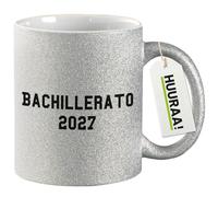 Huuraa Coffee Mug Bachillerato 2029 Gift Mug Silver 330ml Bachillerato 2029 Present