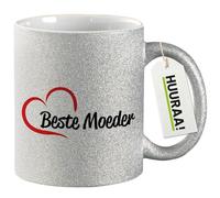 Huuraa Coffee Mug Beste Moeder Gift Mug Silver 330ml Beste Moeder Present