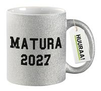 Huuraa Coffee Mug Matura 2029 Gift Mug Silver 330ml Matura 2029 Present