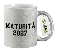 Huuraa Coffee Mug Maturità 2029 Gift Mug Silver 330ml Maturità 2029 Present