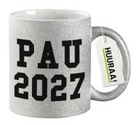 Huuraa Coffee Mug PAU 2029 Gift Mug Silver 330ml PAU 2029 Present