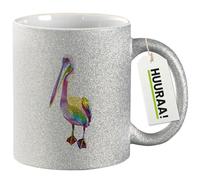 Huuraa Coffee Mug Pelican Gift Mug Silver 330ml Pelican Present