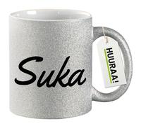 Huuraa Coffee Mug Suka Gift Mug Silver 330ml Suka Present