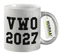 Huuraa Coffee Mug VWO 2029 Gift Mug Silver 330ml VWO 2029 Present