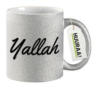 Huuraa Coffee Mug Yallah Gift Mug Silver 330ml Yallah Present