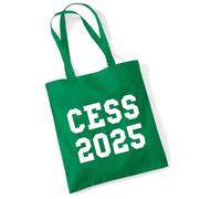Huuraa Shopping bag CESS 2027 Gift bag Kelly Green 10 liters cotton CESS 2027 Present
