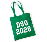 Huuraa Shopping bag DSO 2028 Gift bag Kelly Green 10 liters cotton DSO 2028 Present
