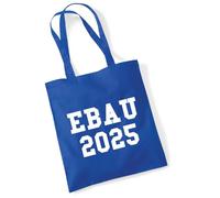 Huuraa Shopping bag EBAU 2027 Gift tote bag Bright Royal 10 liters cotton EBAU 2027 Surprise