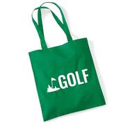 Huuraa Shopping bag Golf Gift bag Kelly Green 10 liters cotton Golf Present