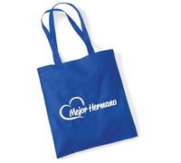 Huuraa Shopping bag Mejor Hermano Gift tote bag Bright Royal 10 liters cotton Mejor Hermano Surprise