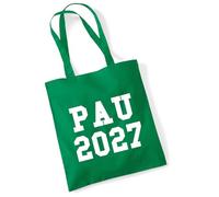 Huuraa Shopping bag PAU 2029 Gift bag Kelly Green 10 liters cotton PAU 2029 Present
