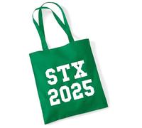 Huuraa Shopping bag STX 2027 Gift bag Kelly Green 10 liters cotton STX 2027 Present