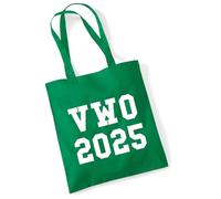 Huuraa Shopping bag VWO 2027 Gift bag Kelly Green 10 liters cotton VWO 2027 Present