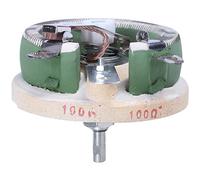 Huusuei 100 Watt 100 Ohm Ceramic Disc Control Resistance Variable Resistance