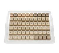 Ducky 132 Key PBT Dye-sub Keycaps ANSI/ISO Layout - Boba (DCA132-USBOBMDPH1)