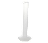 Huusuei Laboratory Hex 10 ml Liquid Measurement Plastic Measuring Cylinder Measuring Glass