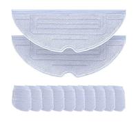 Huusuei Pack of 12 Wipes for S7 S7+ S7 MaxV S7 MaxV Plus S7 MaxV Ultra Max+ Series Robot Vacuum Cleaner Parts