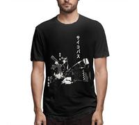 HUUXUXQ PSY-Cho Pass Men's Cotton Short Sleeve T-Shirt(XX-Large)