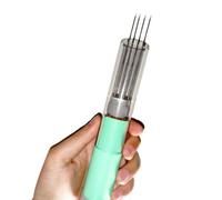 HUVIOVED Electric Felting Needle Machine - Wool Felting Tool/Felting Needle Wool, 1-7 Needles with Speed Control for DIY Wool Painting and Felted Craft Work,Green