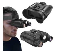 HUVIOVED Military Grade Night Vision Goggles for Adults, Head Mounted Night Vision Binoculars NVG Goggles with 32GB Memory Card for Hunting Surveillance
