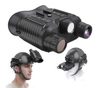HUVIOVED NV8161 Night Vision Binoculars, Infrared/White Light Digital Head Mount Night Vision Goggles for Adult with 32GB Card To Save Photos/Videos