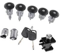 HUVNEXA 1 Set Car Lock Cylinder Key Kit,for Ford,for Transit Connect 2010-2013 Ignition Switch Lock