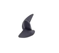 HUVNEXA 1PC M4 Thread Nylon Propeller 35mm 39mm 42mm 45mm 2 Blades Prop Left Right Hand RC Boat Speed MONO CAT Toy Model Boat Marine Propeller(42mm Left Hand)
