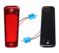 HUVNEXA 1pc Smoked/red Houing Red Light Additional Brake Light, Ford, for Tranit, Mk7 2006-2014, Ford, for Tranit, Tourneo2006-2014 High Mount Brake Light(Red)
