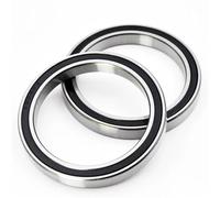 HUVNEXA 2pcs 6806 6807 6808 6809 6810 6811 6812 6813 6814 6815 6816 2rs Ddu Rs Bearing 6808rs Deep Groove Ball Tapered Roller(2pcs 6808 2rs 40x52x7mm)
