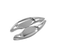 HUVNEXA 2PCS Car Steering Wheel Shift Paddle Shifter Extended, for Kia, Stinger CK K8 2018 2019 2020 Paddle Shifter(Silver)