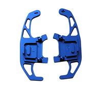 HUVNEXA 2PCS Car Steering Wheel Shift Paddle Shifter Extended, for VW, for Golf, GTI R GTD GTE MK7 7, for Polo, for Scirocco, 2014 2015-2019 2020 Paddle Shifter(Blue)