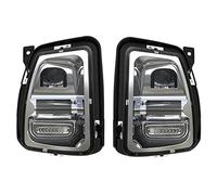 HUVNEXA 2PCS LED Fog Lights For Ram 1500 2013-2018 Front Bumper Fog Clear 68104821AC 68104820AC Fog Lamp Car Fog Light