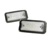 HUVNEXA 2x LED Licence Number Plate Light White Canbus, for 2007+ 500 500C 595 type 312 Car Number Plate Light