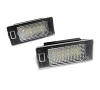 HUVNEXA 2x LED Licence Number Plate Light White Canbus, for A1 A3 S3 A4 S4 A5 S5 A6 A7 Q3 Q5 Q7 TT RS, for CAYENNE, Car Number Plate Light