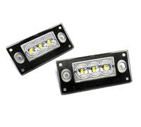 HUVNEXA 2x LED Licence Number Plate Light White Canbus, for A3 S3 8L LCI A4 S4 B5 Avant LCI RS4 Car Number Plate Light