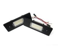HUVNEXA 2x LED Licence Number Plate Light White Canbus, for E81 E87 F20 F21 E63 F06 F13 F39 X2 G02 X4 E89 Z4 Cooper Clubman R55 F54 Countryman R60 Car Number Plate Light