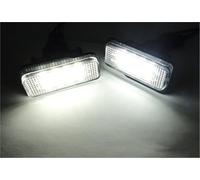 HUVNEXA 2x LED Licence Number Plate Light White Canbus, for MB W211 S211 E Class S203 W219 CLS R171 SLK Model S Car Number Plate Light