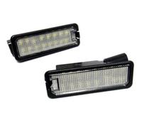 HUVNEXA 2x LED Rear Licence Number Plate Light White Canbus, for Amarok, for Beetle, for Caddy, V, for Golf, GTI V VI VII, for POLO, for Scirocco, for T-ROC, Up! TGE Car Number Plate Light